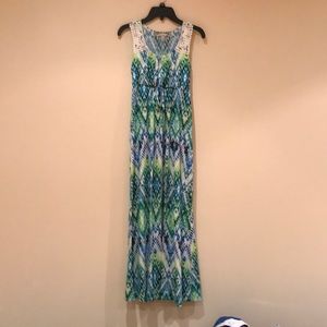 Multi color kid’s maxi dress